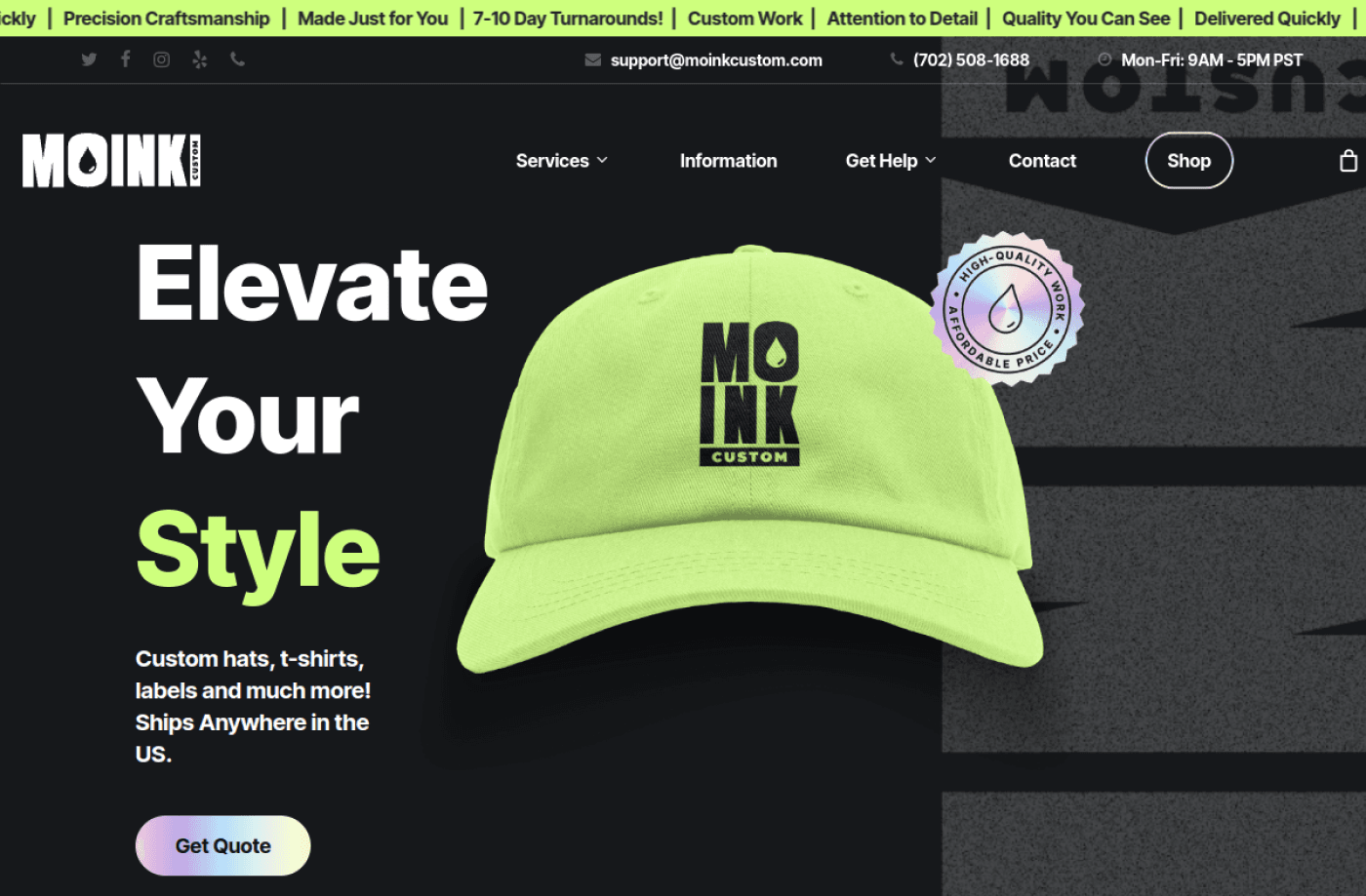 Moink Custom preview