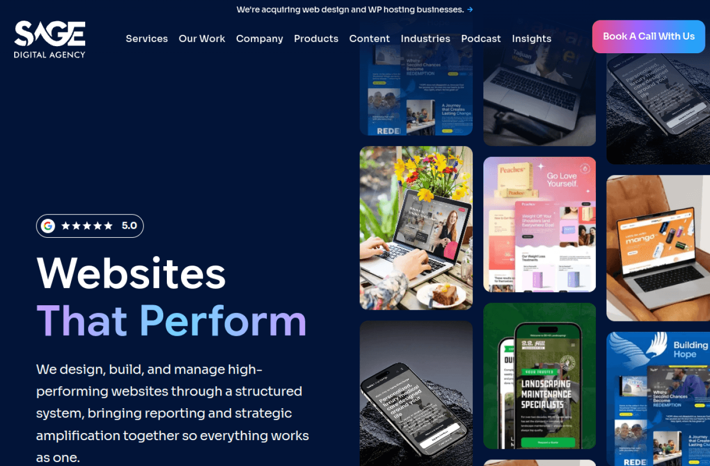Sage Digital Agency preview