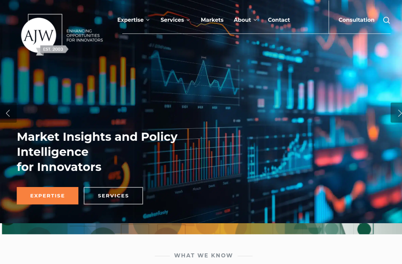 AJW Inc website preview
